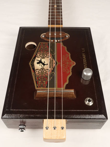 Chupa Cabra 3 String Cigar Box Guitar CBG #2532