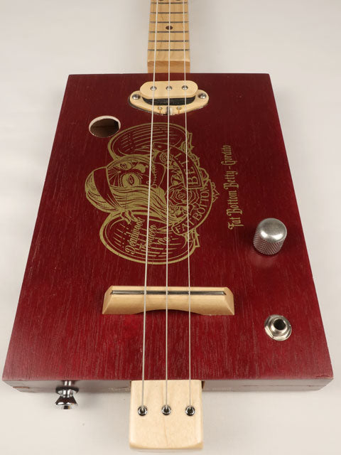 Fat Bottom Betty 3 String Cigar Box Guitar CBG #2537