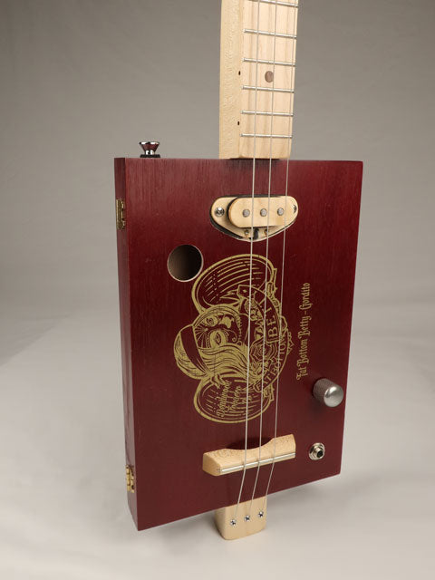 Fat Bottom Betty 3 String Cigar Box Guitar CBG #2537