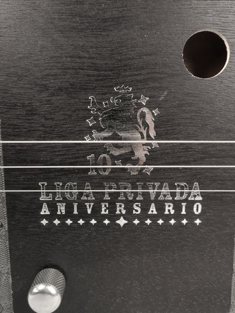 Grade A Liga Privada 3 String Cigar Box Guitar CBG #2539