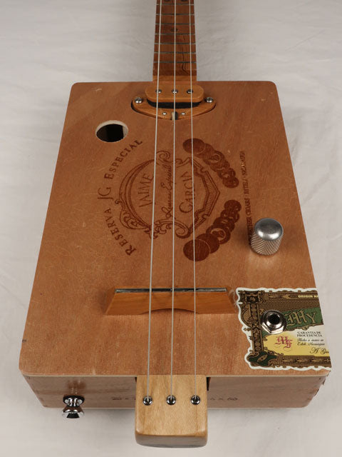 Jaime Garcia 3 String Cigar Box Guitar CBG #2522