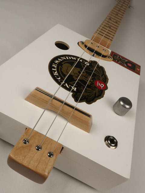 Knuckle Sandwich 3 String Cigar Box Guitar CBG #2535