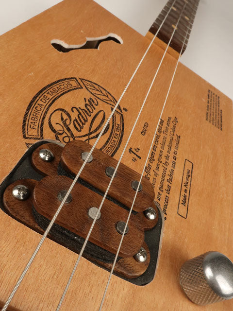 The Padron 3 String Cigar Box Guitar CBG #2538