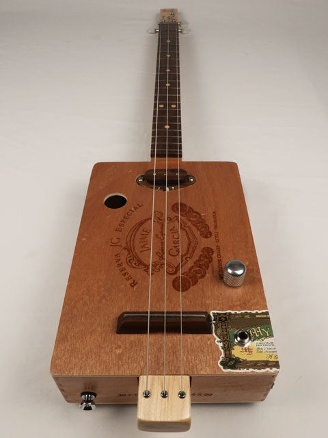 Jaime Garcia 3 String Cigar Box Guitar CBG #2519