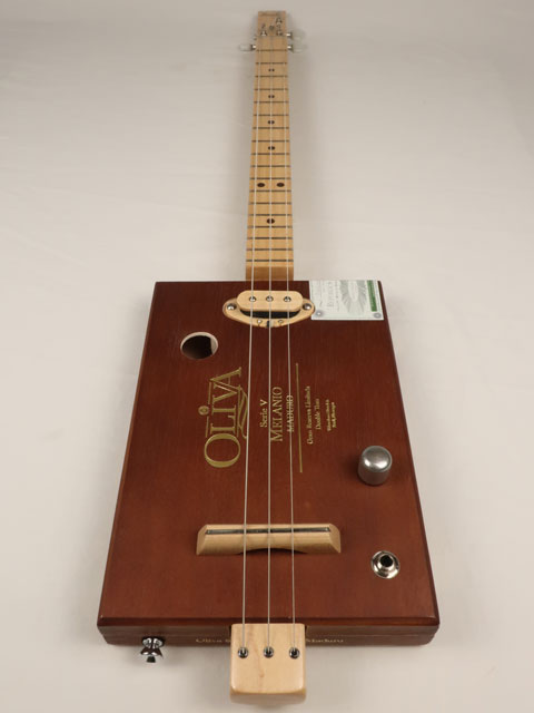 Oliva 3 String Cigar Box Guitar CBG #2518