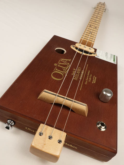 Oliva 3 String Cigar Box Guitar CBG #2518