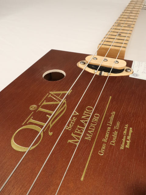 Oliva 3 String Cigar Box Guitar CBG #2518