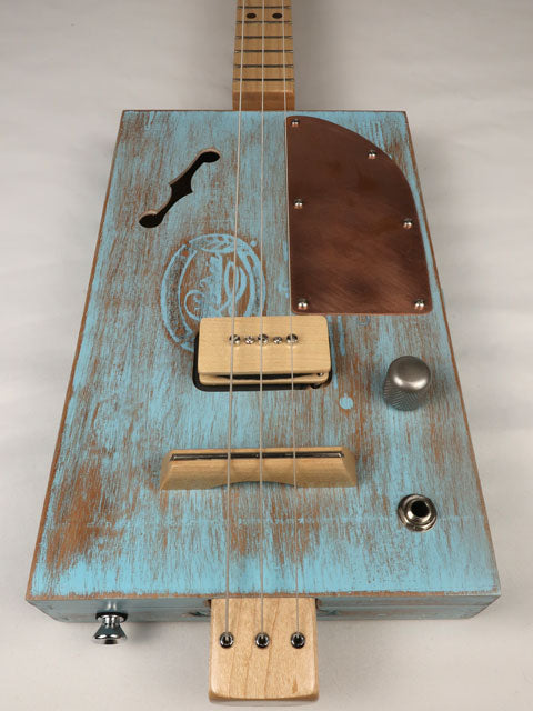 Blue Sky Padron 3 String Cigar Box Guitar CBG #2542