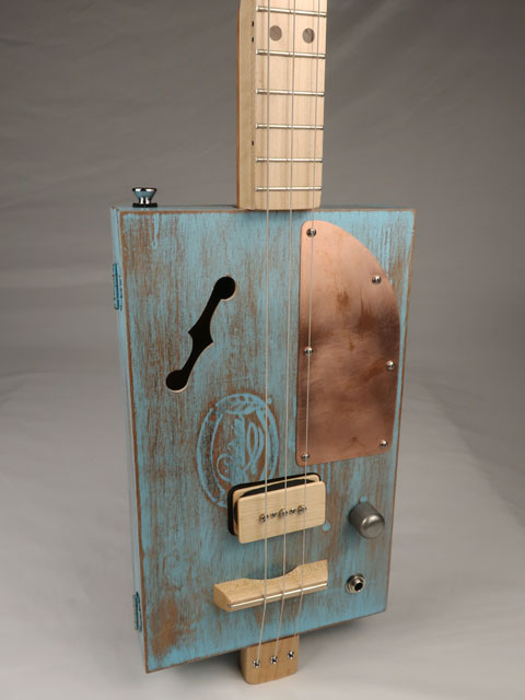 Blue Sky Padron 3 String Cigar Box Guitar CBG #2542