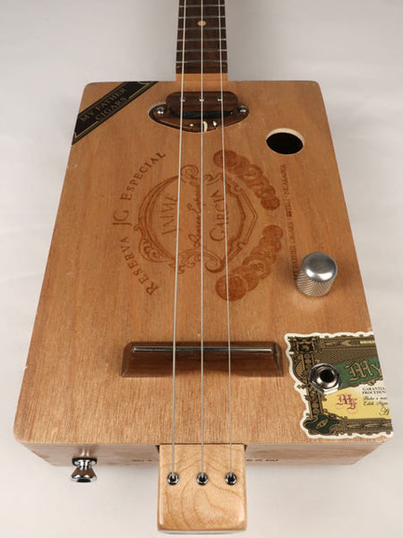 Jaime Garcia 3 String Cigar Box Guitar CBG #2552