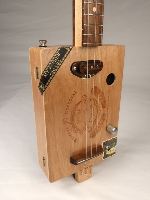 Jaime Garcia 3 String Cigar Box Guitar CBG #2552