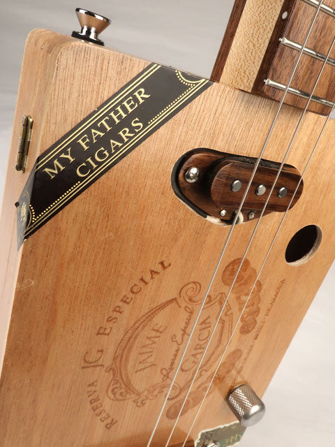 Jaime Garcia 3 String Cigar Box Guitar CBG #2552