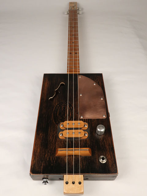 Copper Guard Padron 3 String Cigar Box Guitar CBG #2548