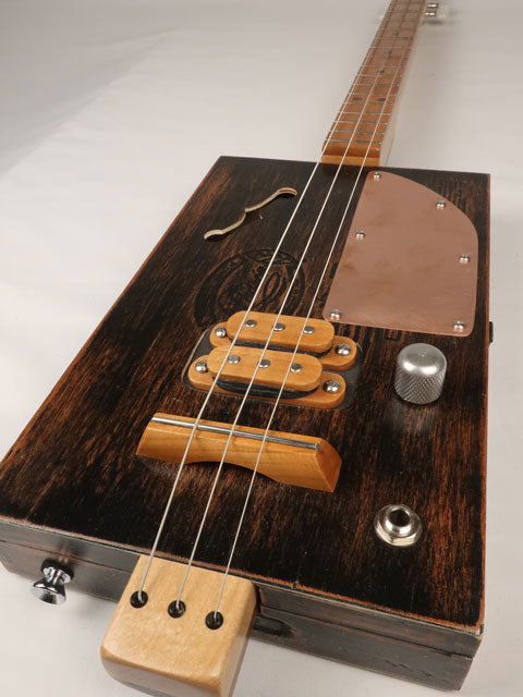 Copper Guard Padron 3 String Cigar Box Guitar CBG #2548