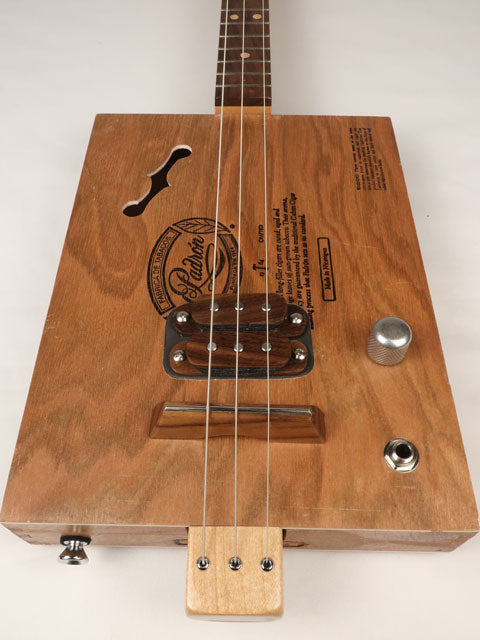 Padron Humbucker 3 String Cigar Box Guitar CBG #2546