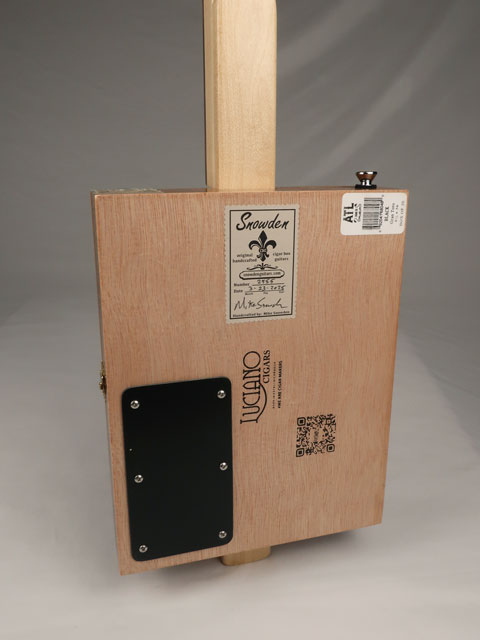 ATL Smoke 3 String Cigar Box Guitar CBG #2555