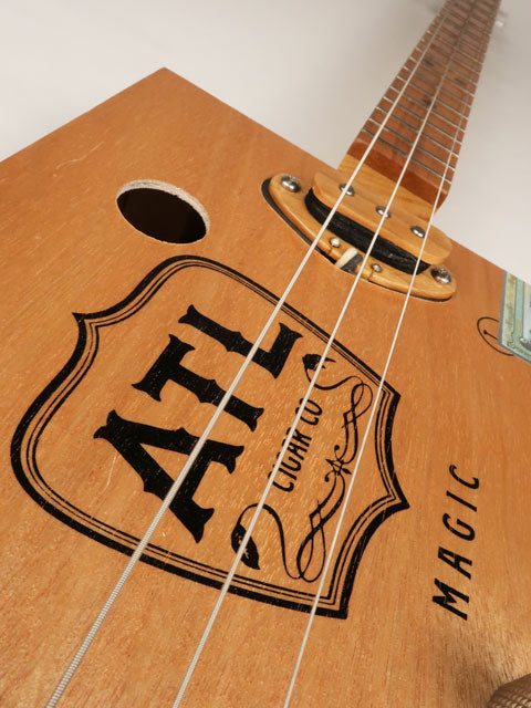 ATL Magic 3 String Cigar Box Guitar CBG #2566