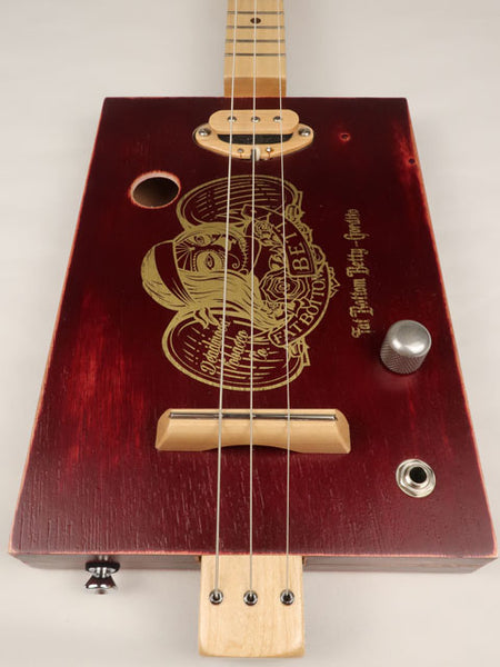 The Old Fat Bottom Betty 3 String Cigar Box Guitar CBG #2554