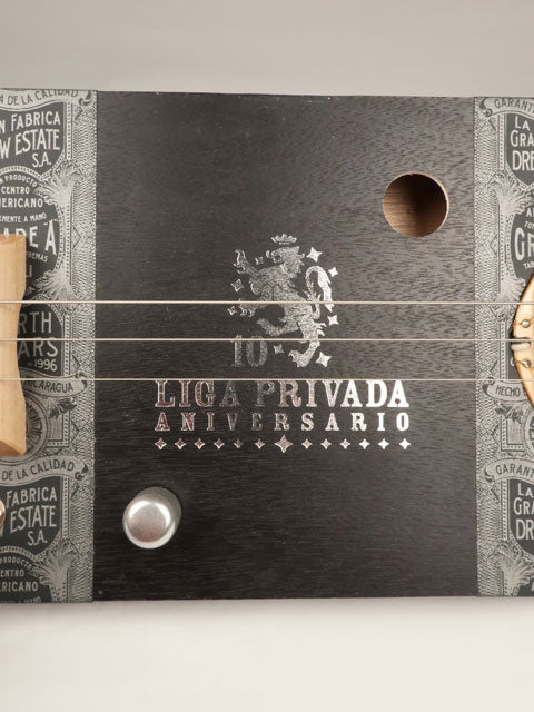 Liga Privada 3 String Cigar Box Guitar CBG #2565